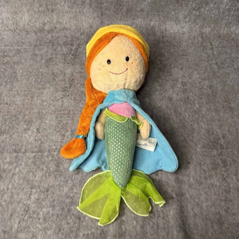 Nici Wonderland Germany Mermaid Plush Cloth Plush Rag Baby Doll 12"